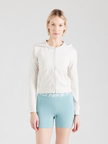 Hanorac de la Nike Sportswear pe bej: față