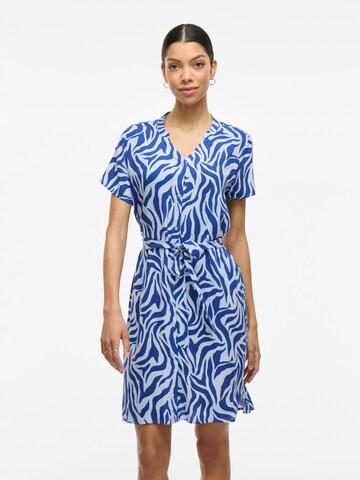 VILA Dress in Blue: front