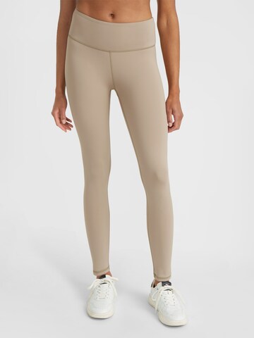 Coupe slim Leggings O'NEILL en beige : devant