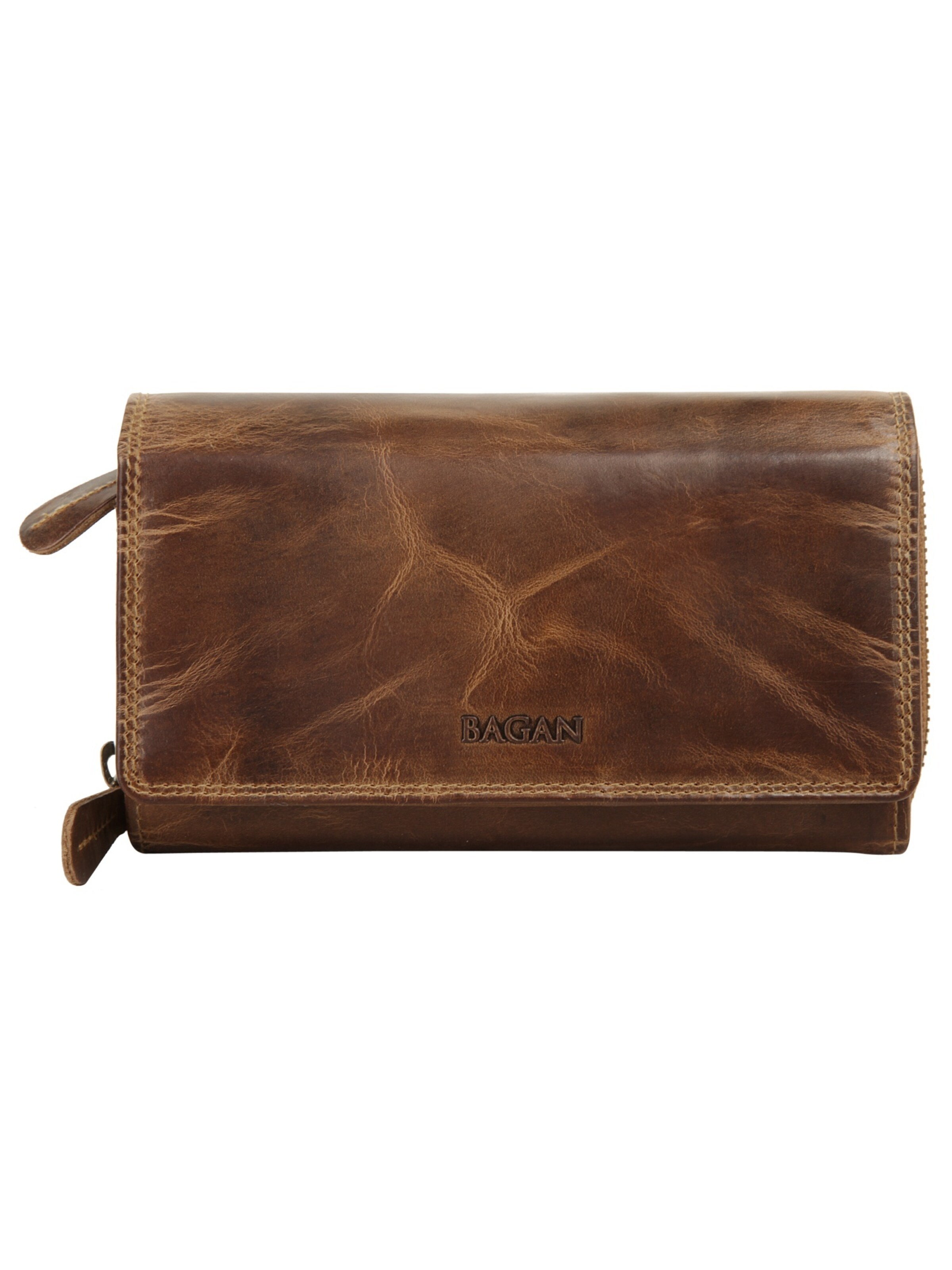 Bagan Portemonnaie 'BAGAN Geldbörse'‌‌‌‌‌‌‌‌‌ in Braun: Vorderseite