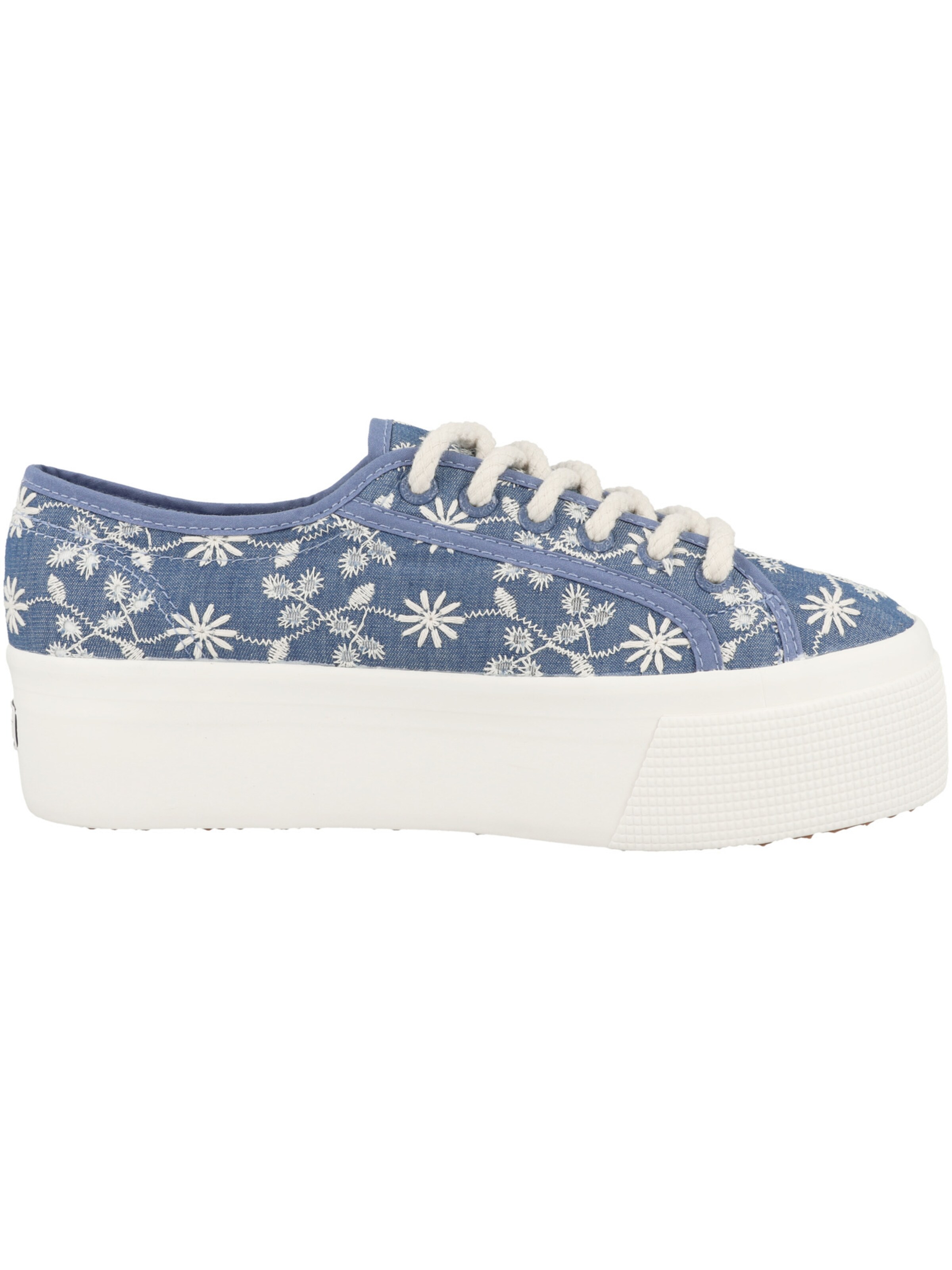 Baskets basses ' 2790 Platform Sangallo ' SUPERGA en bleu