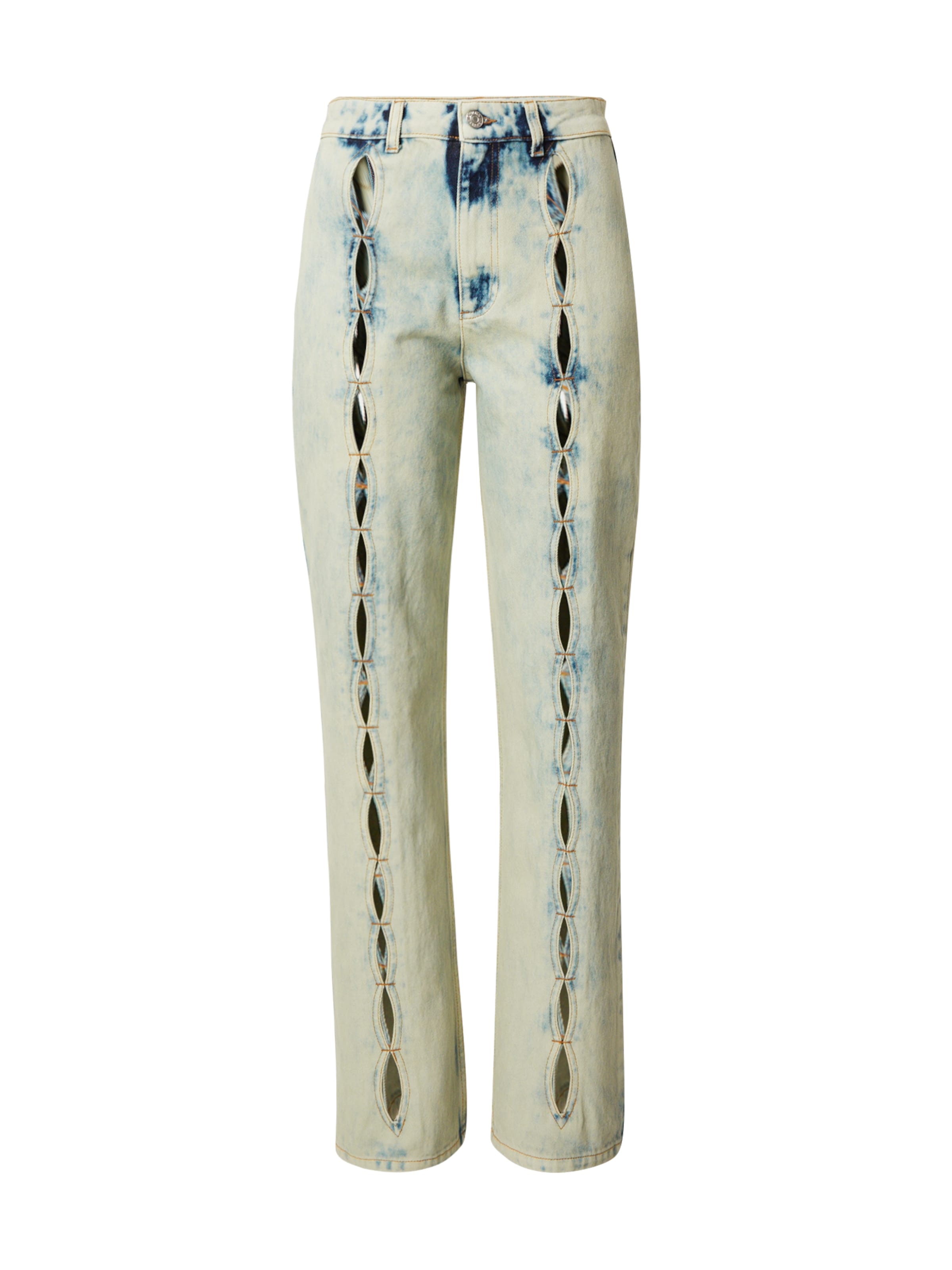 Chiara Ferragni Normální Džíny – zelená: přední strana