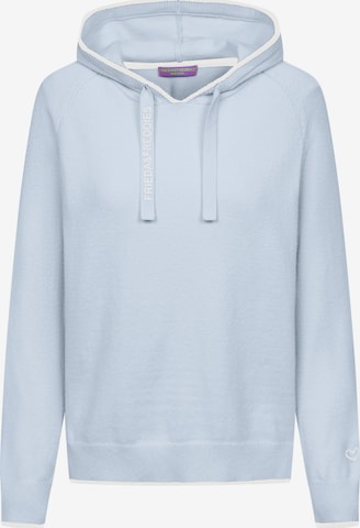 Frieda & Freddies NY Pullover in Blau: Vorderseite