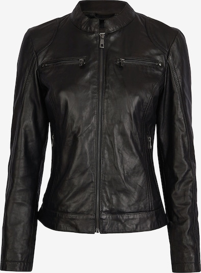 bugatti Lederjacke BULady-110 in schwarz, Produktansicht