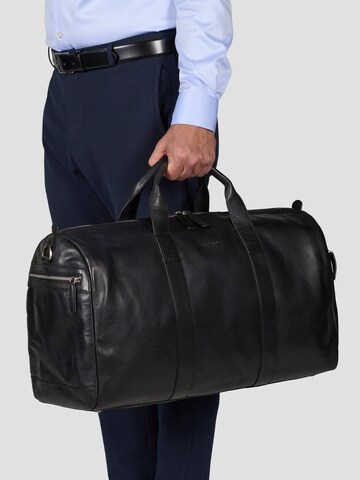 Sac week-end 'Weekend Bag Connor Black' Howard London en noir