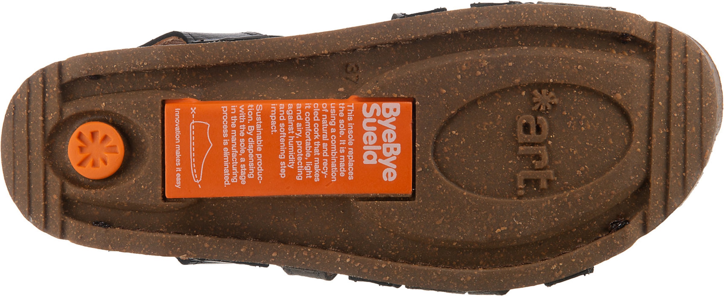 ART Sandal 'Breathe' in Black