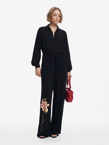 Desigual Regular Jumpsuit in Black: front