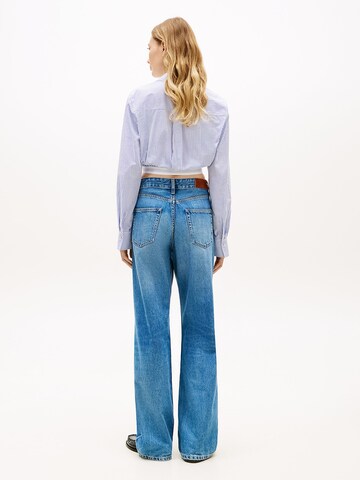 TOMMY HILFIGER Bluse in Blau