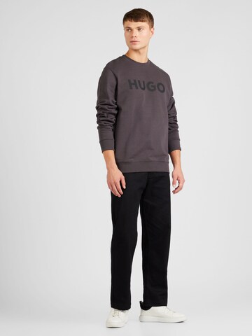 HUGO - Sweatshirt 'Dem' em cinzento