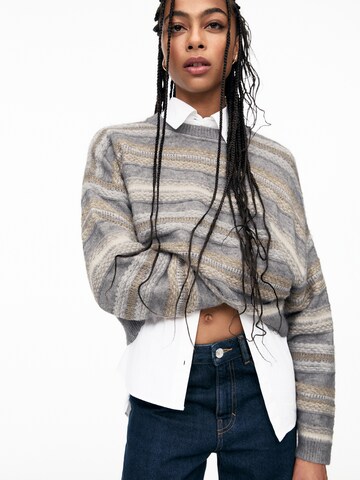 Pull-over Pull&Bear en gris