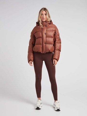 Veste outdoor ' Winter Boss Puffer ' JACK1T en marron
