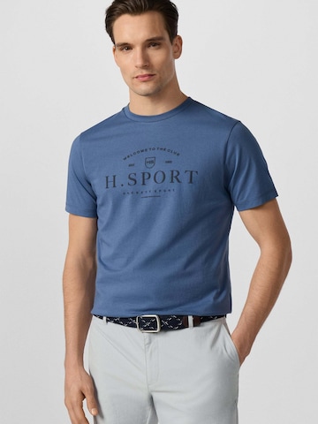 T-Shirt Hackett London en bleu
