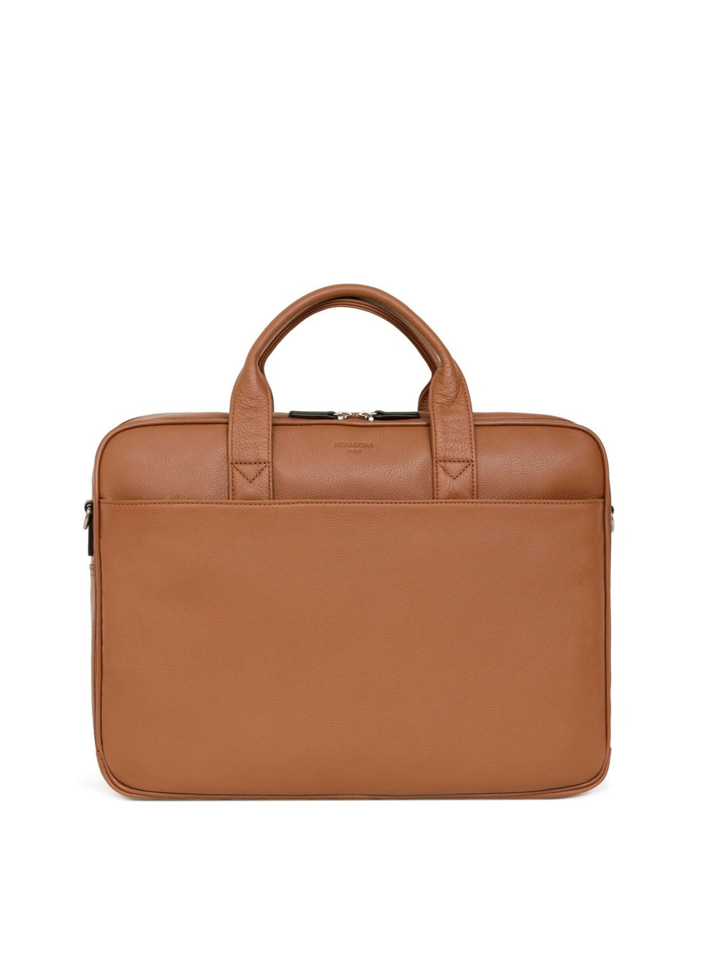 Borsa a mano 'Confort Business' di Hexagona in marrone: frontale