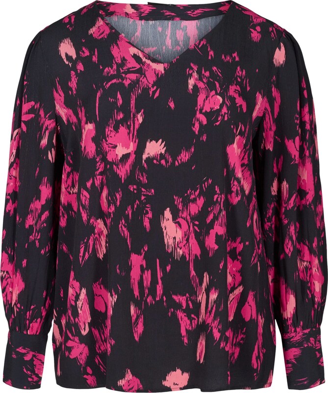 Zizzi Bluse 'XMADONNA' in Schwarz Zizzi Bluse 'XMADONNA' in Schwarz