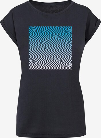 T-shirt 'Summer - Wavy' Merchcode en bleu : devant