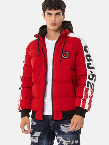 Veste d’hiver CIPO & BAXX en rouge