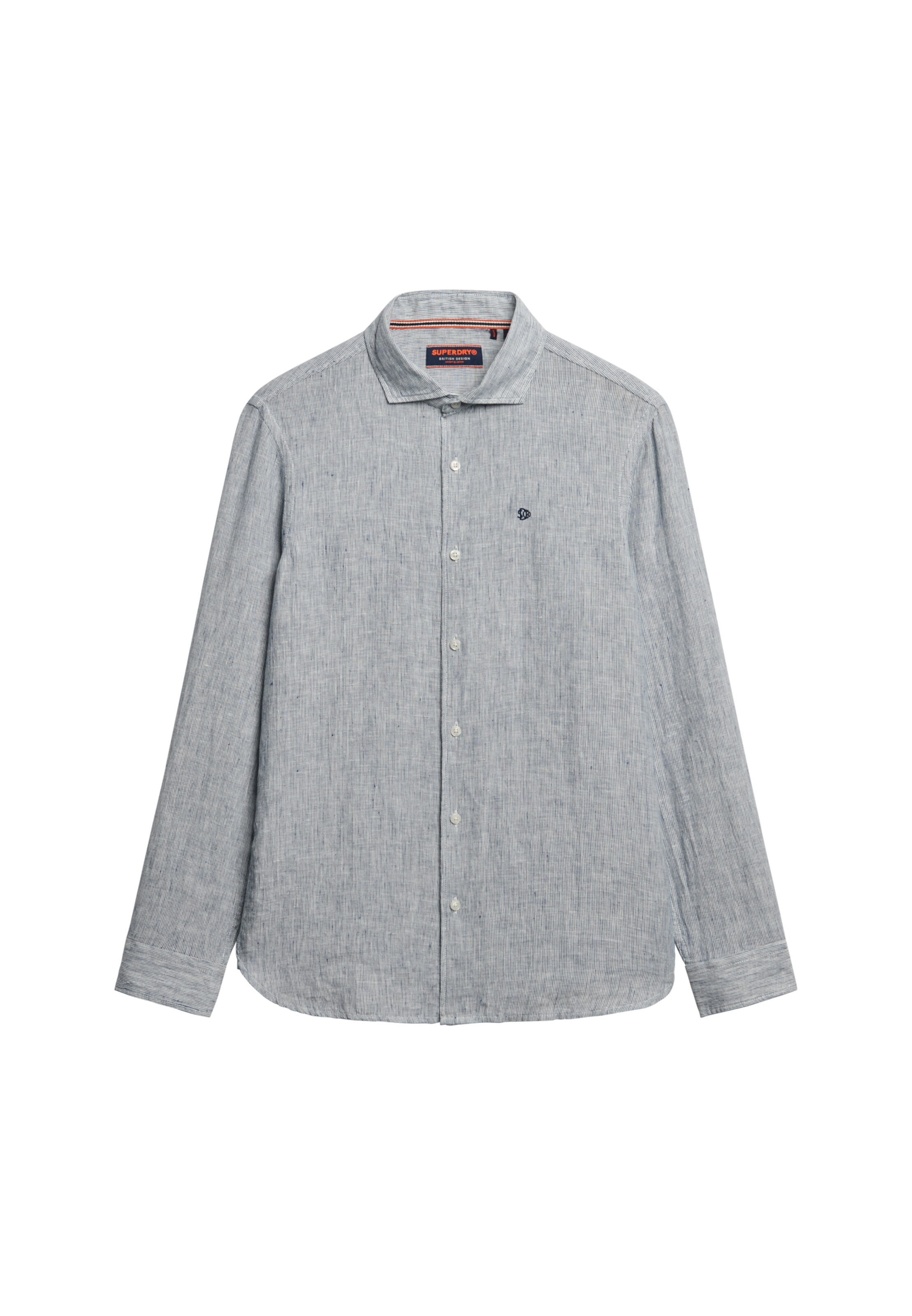 Superdry Regular fit Overhemd 'Vacation' in Blauw: voorkant