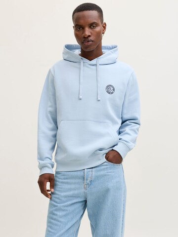 Sweat-shirt JACK & JONES en bleu : devant