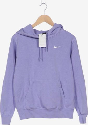 NIKE Sweatshirt & Zip-Up Hoodie in XS in Purple: front