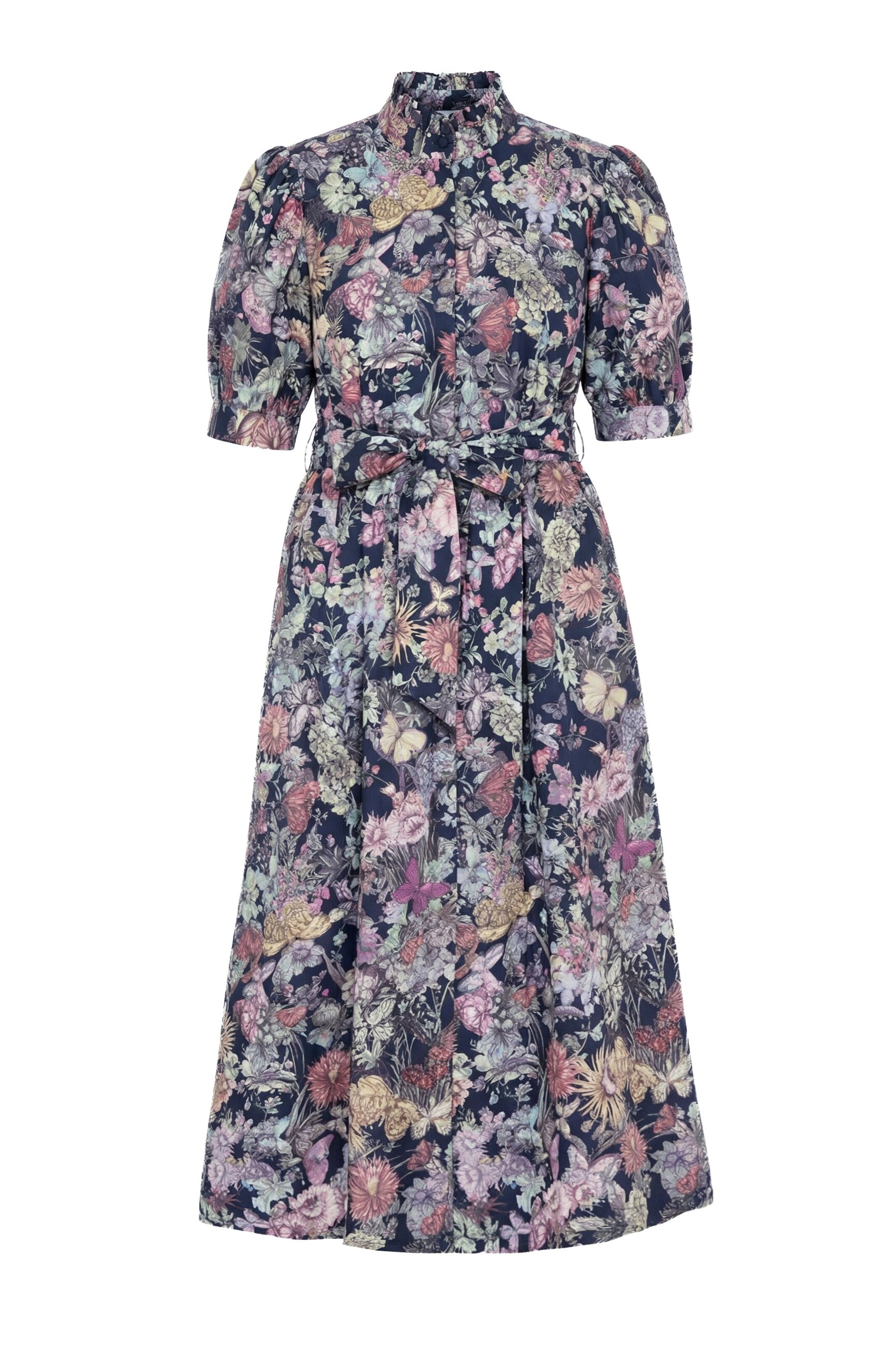 Ulla Popken Dress in 42-44 in marine blue / Mixed colors, Item view