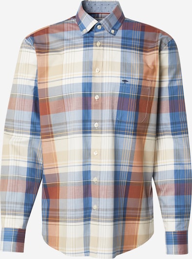 Marškiniai iš FYNCH-HATTON, spalva – smėlio / šviesiai mėlyna / šviesiai pilka / natūrali balta, Prekių apžvalga