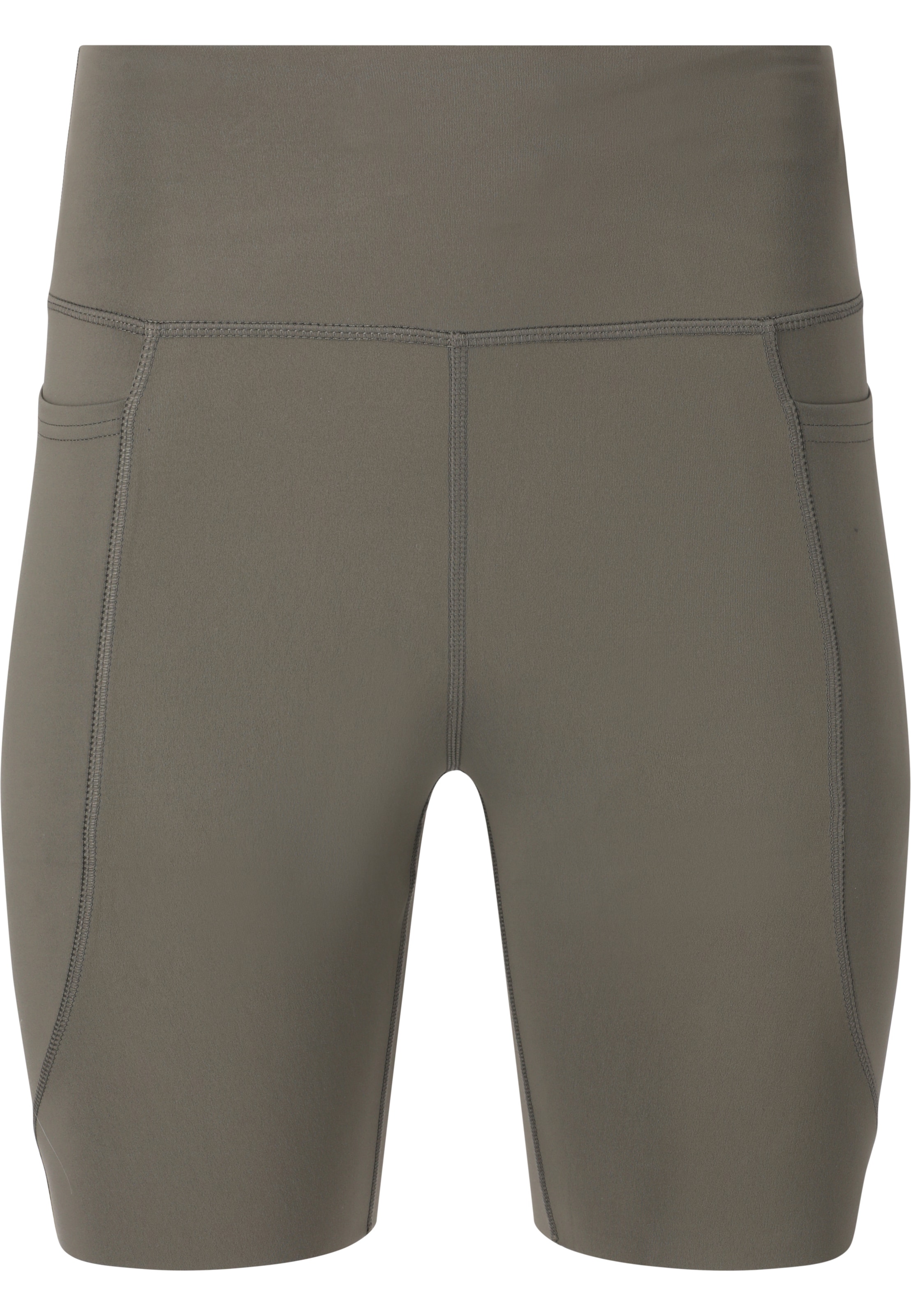 Athlecia Regular Sportbroek 'Aliya' in Grijs: voorkant