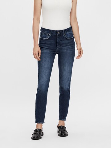 Y.A.S Skinny Jeans 'Yasima' in Blauw: voorkant