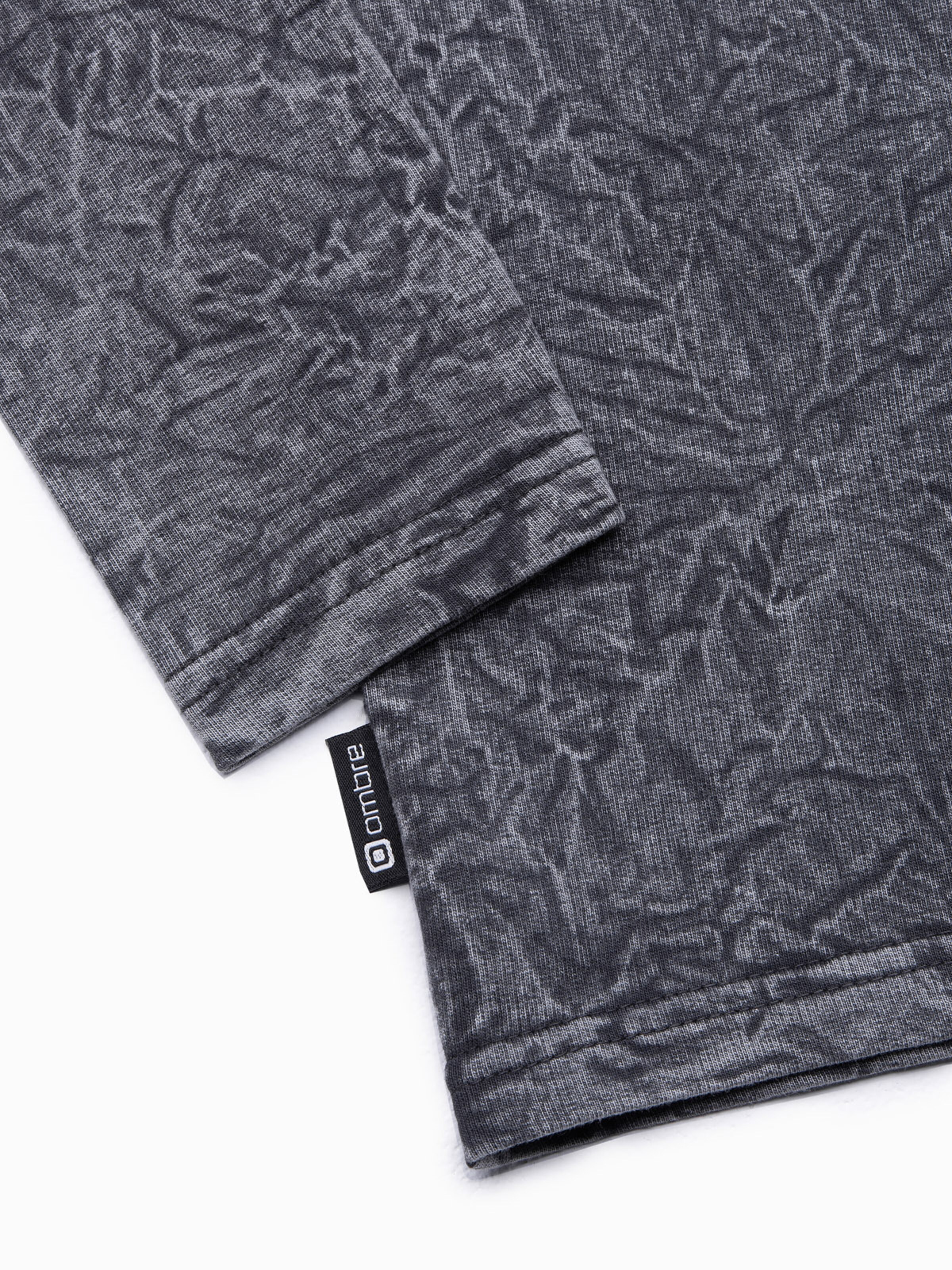 Ombre Sweatshirt 'L139' in Zwart