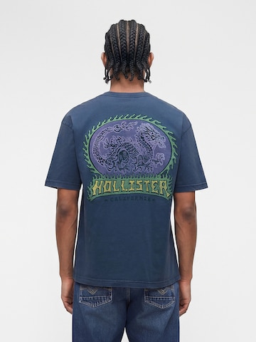 HOLLISTER Футболка в Синий: спереди