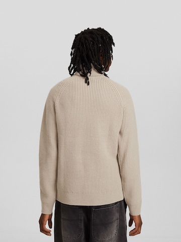 Bershka Sweater in Beige