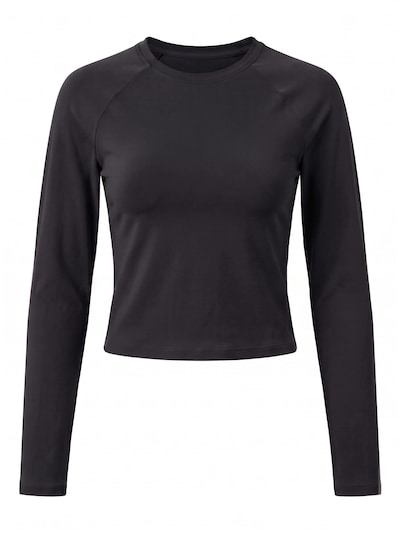MyLibi Funktionsbluse 'Top Manga Larga Hera' i XS i sort, Produktvisning