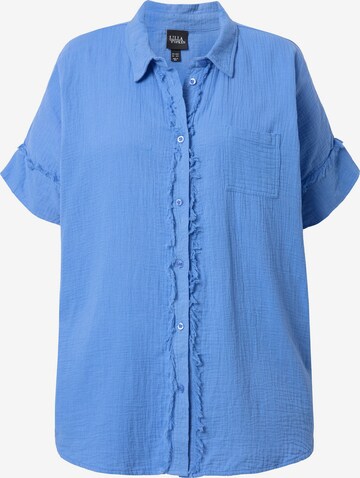 Ulla Popken Blouse in Blue: front