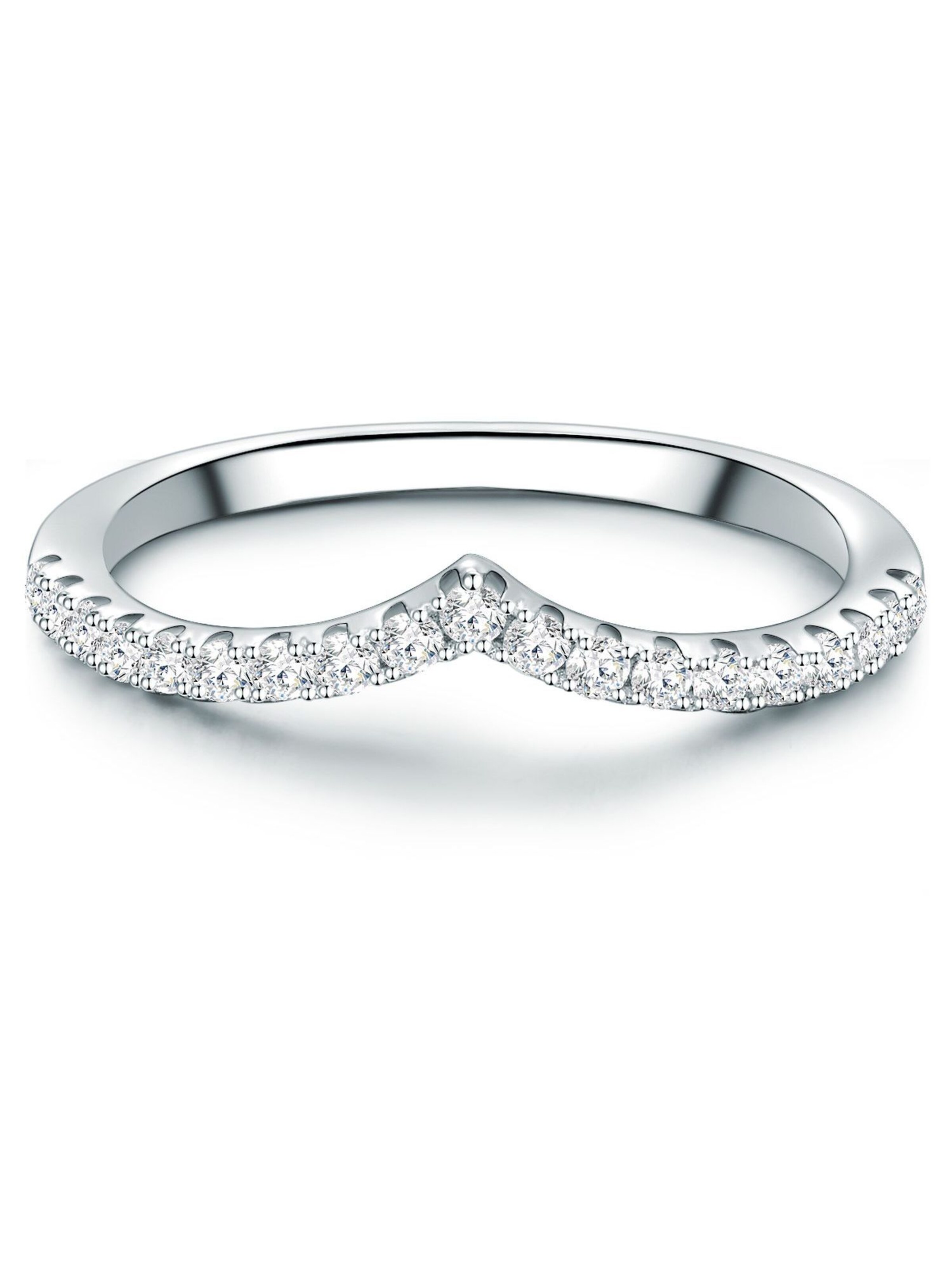 Bague Trilani en argent : devant