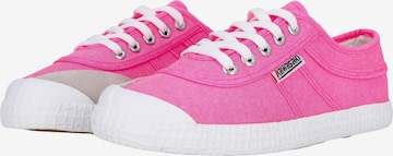 KAWASAKI Sneakers laag 'Neon' in Roze