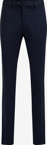 Slimfit Pantaloni cu dungă de la WE Fashion pe albastru: față