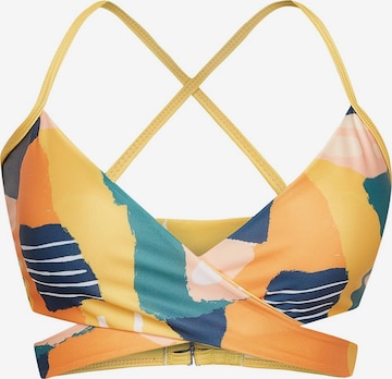 Boochen Bralette Bikini Top 'Arpoador' in Yellow: front