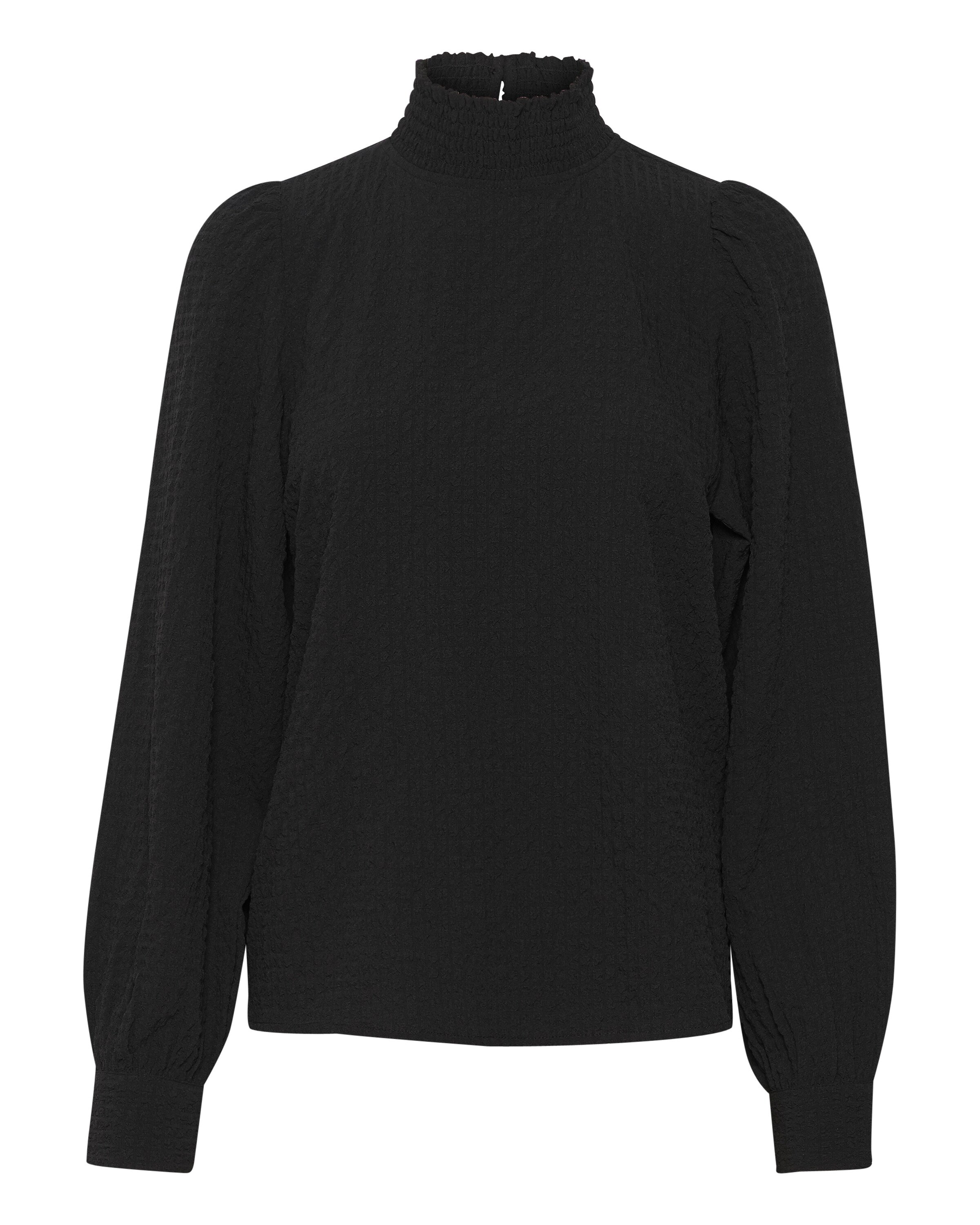 Chemisier &#x27;Ditte&#x27; Kaffe en noir : devant