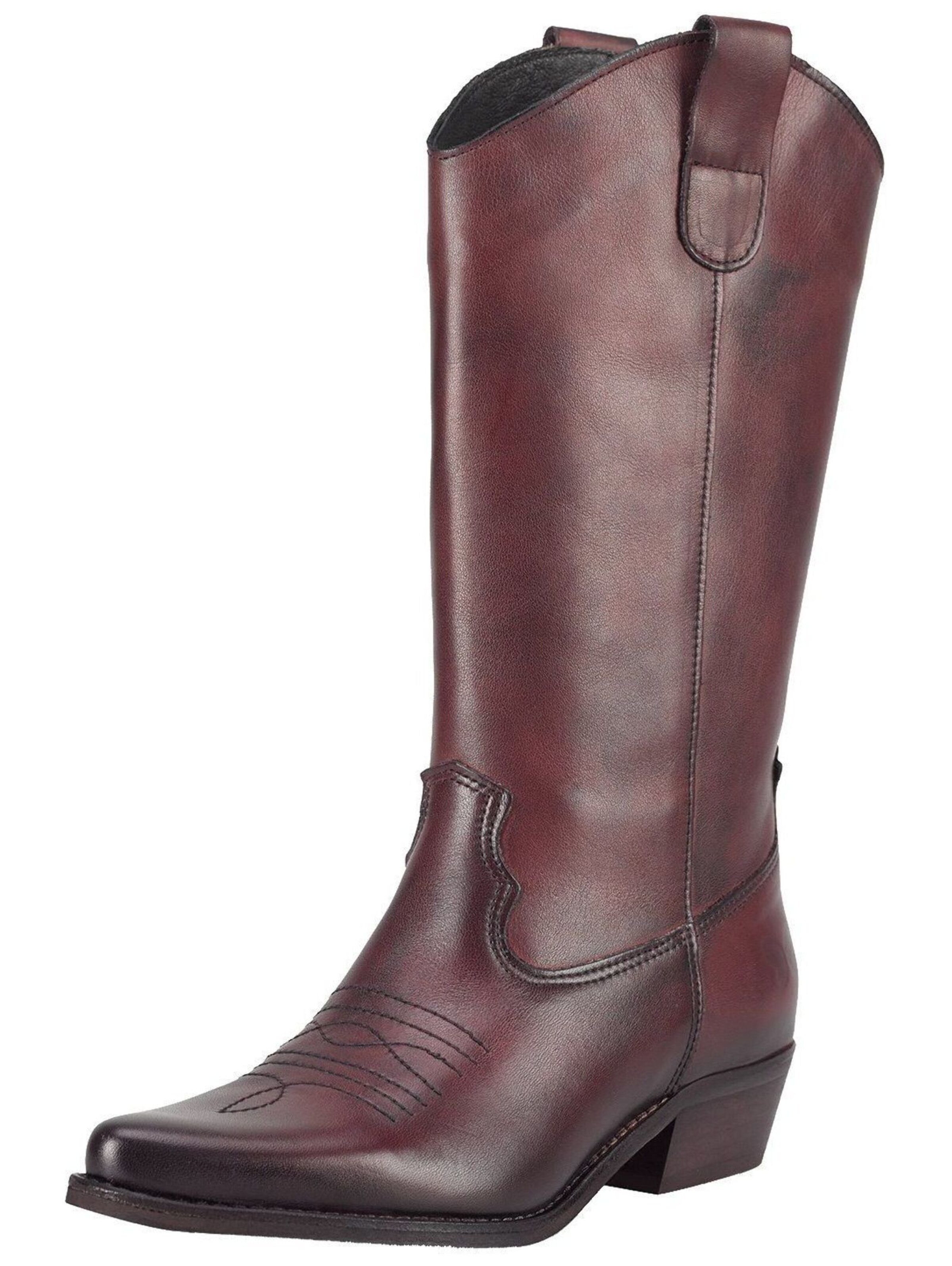 FELMINI Cowboy boot in Brown: front