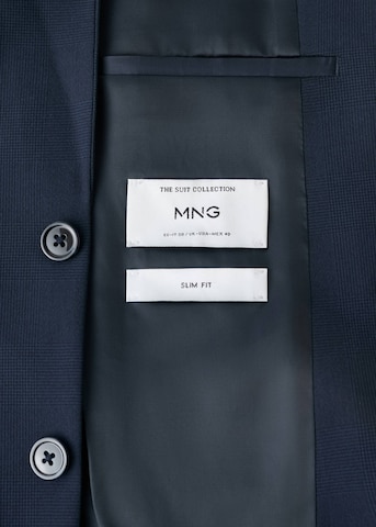 MANGO MAN Slim Fit Sakko 'Milan' in Blau