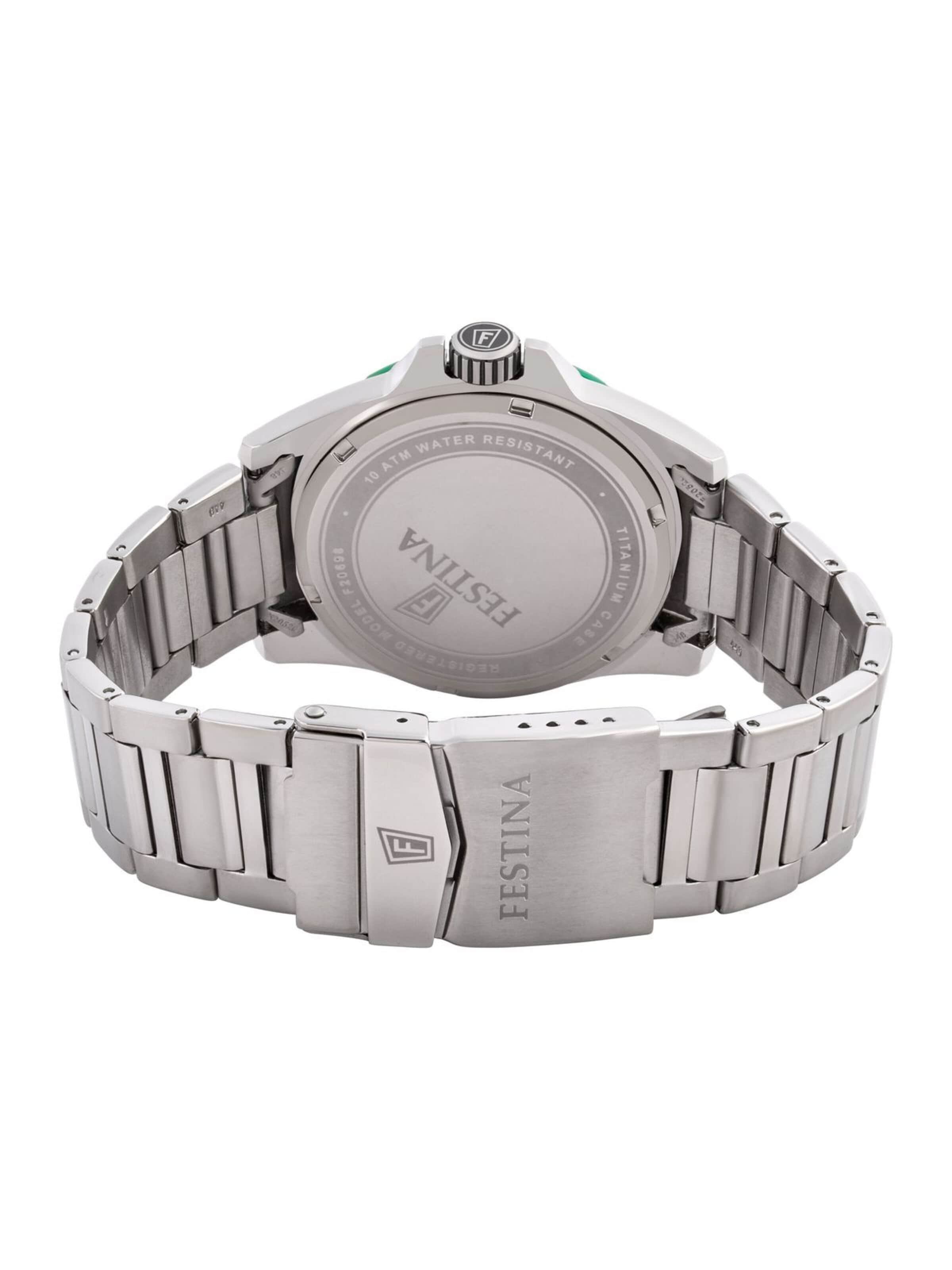 Montre à affichage analogique 'Date watch Calendario Titanium' FESTINA en vert