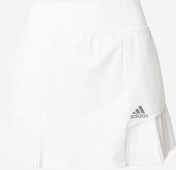 adidas Golf Αθλητική φούστα σε λευκό: μπροστά