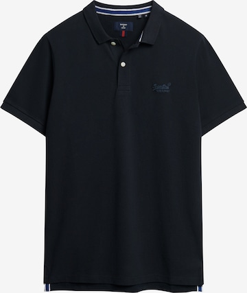 T-Shirt 'CLASSIC' Superdry en bleu : devant