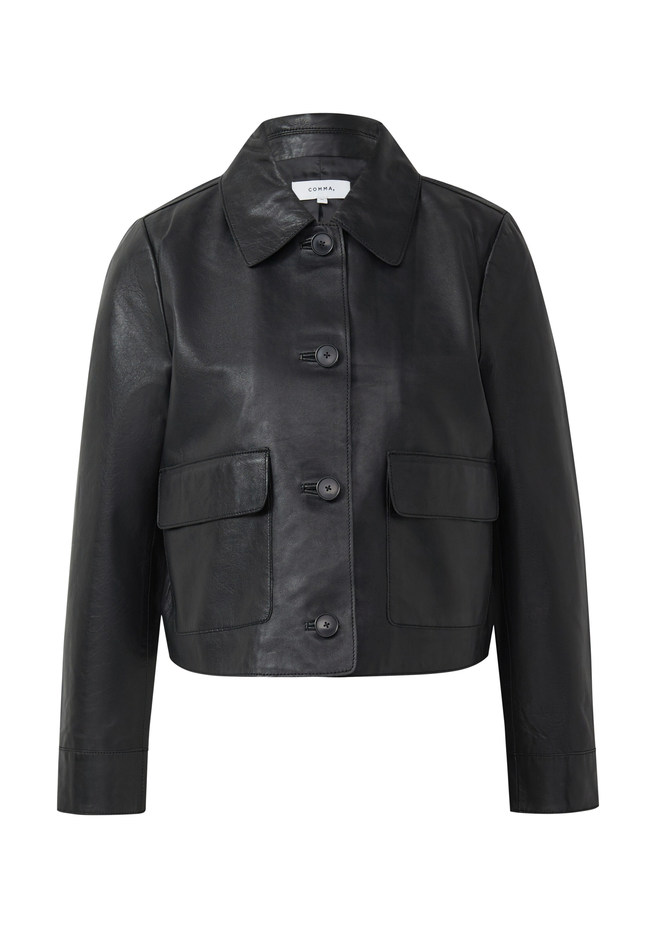 COMMA Veste mi-saison en noir, Vue avec produit