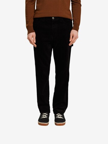 ESPRIT Regular Pants in Black: front