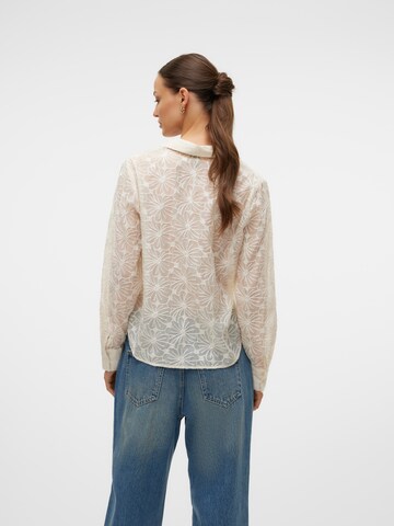VERO MODA Blouse 'VMKane' in Beige
