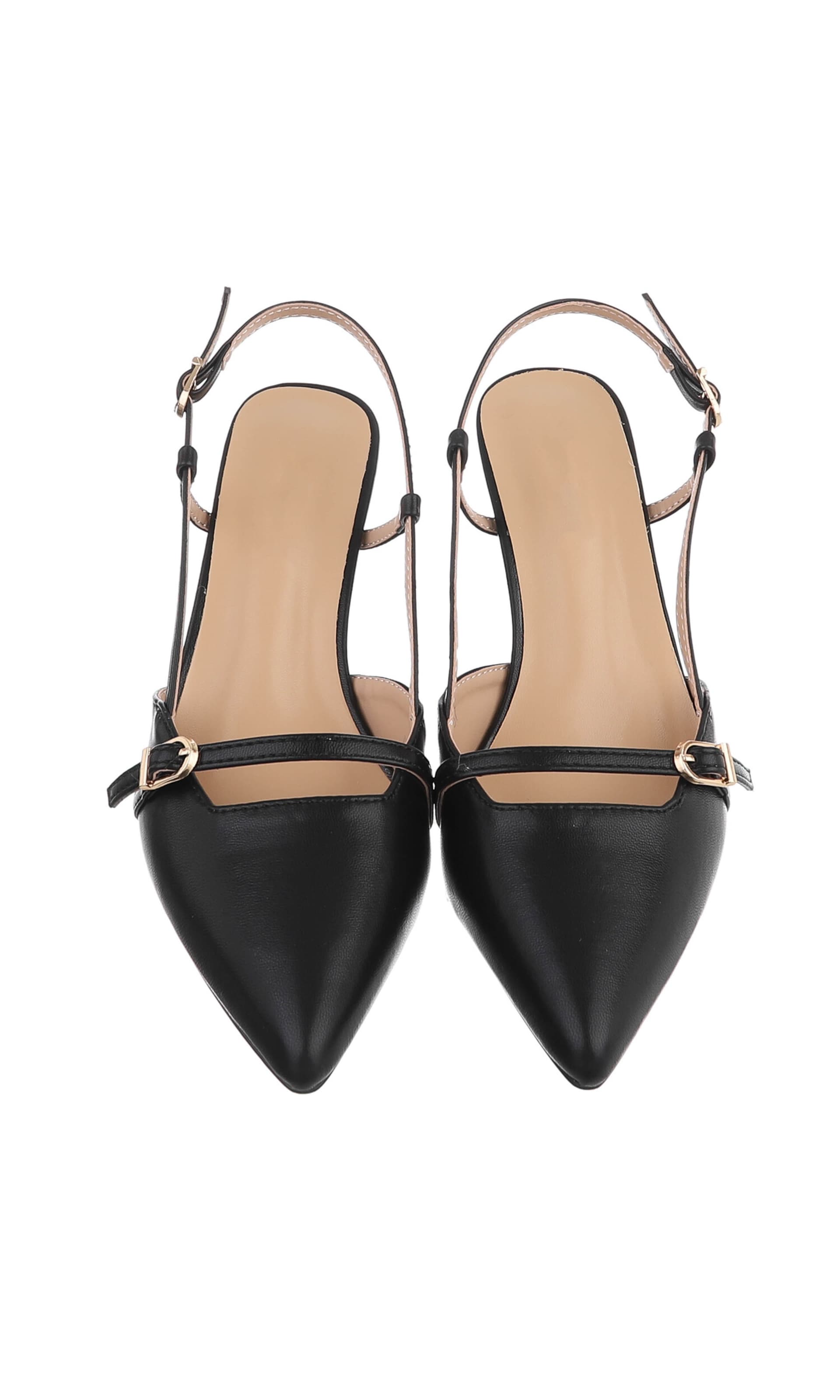 Ital-Design Slingpumps in Schwarz