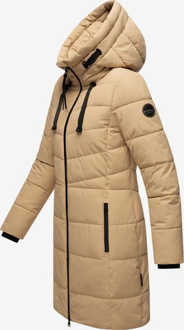 MARIKOO Winter coat 'Natsukoo XVI' in Beige