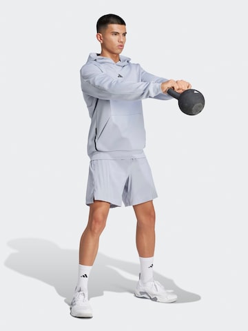 ADIDAS PERFORMANCE Αθλητική μπλούζα φούτερ 'Designed For Training' σε γκρι