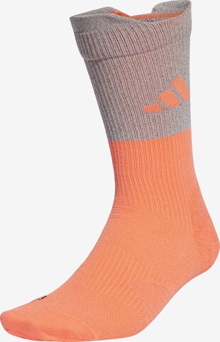 Chaussettes de sport 'X-City' ADIDAS PERFORMANCE en orange : devant