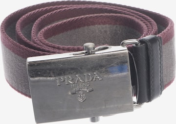 PRADA Gürtel L in Grau: Vorderseite